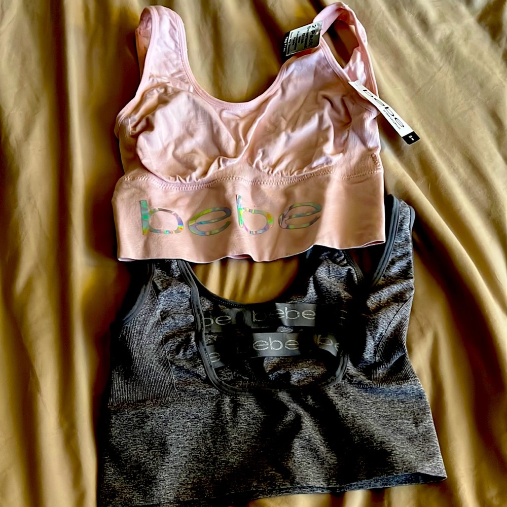Bebe bralettes size M